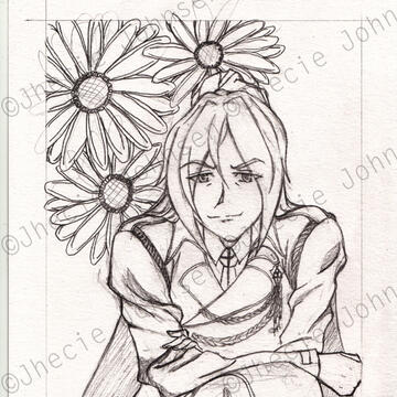 Sketch of Arthur from Ao no Exorcist