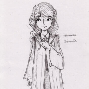 Raven Claw Student OC